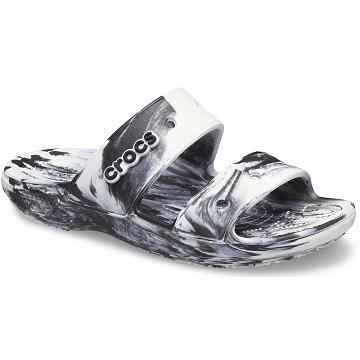Crocs Klassiska Marbled Sandaler Dam Beige | Sverige 0553UZGT